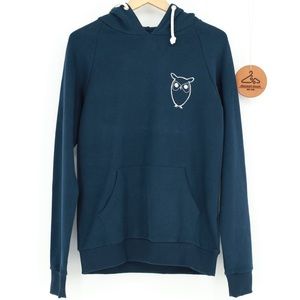 NWT KNOWLEDGE COTTON APPAREL OWL‎ HOODIE
